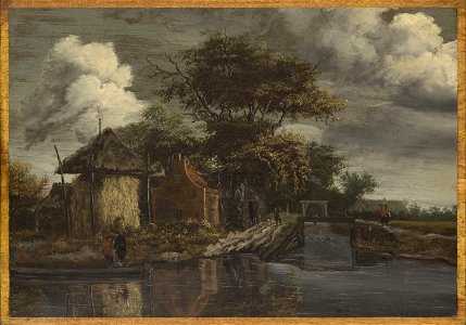 Jacob van Ruisdael - Canal