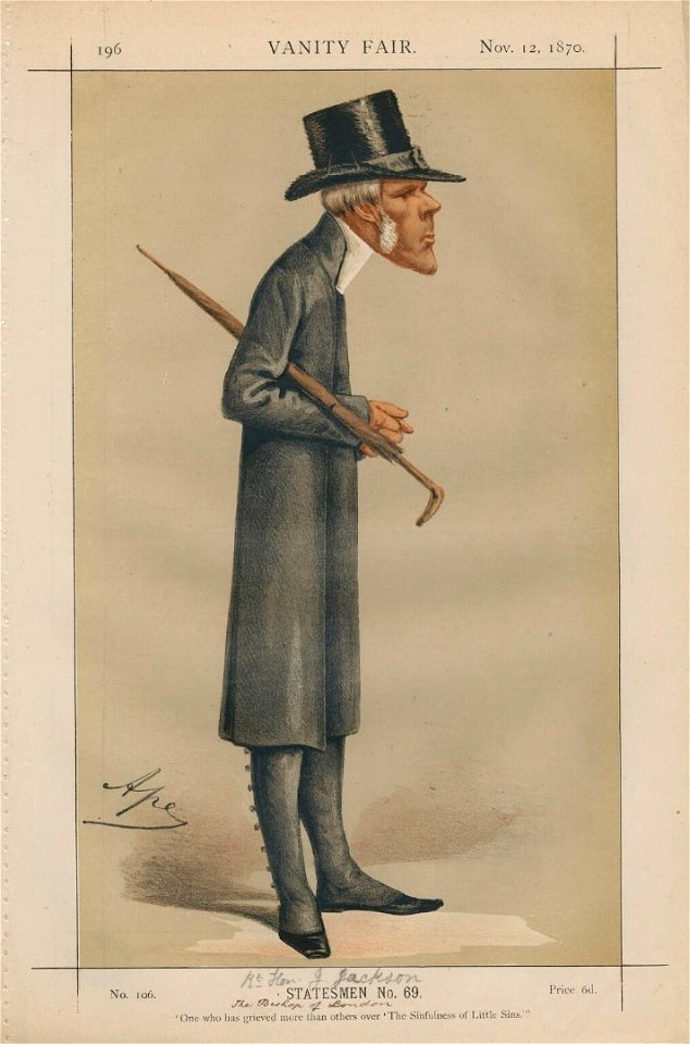 Bishop of London Vanity Fair 12 November 1870