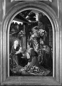 Jacob Cornelisz. van Oostsanen - De aanbidding der koningen - SB 5753 - Amsterdam Museum