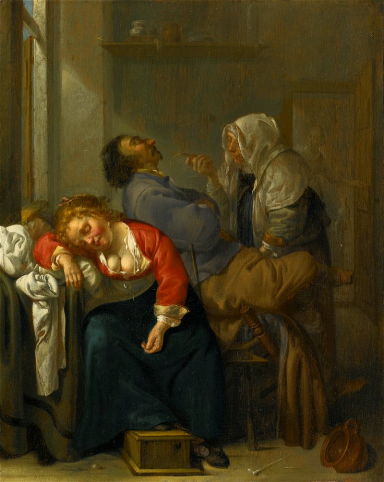 Jacob Duck Tickled Sleep (bordello Scene with Sleeping Couple)