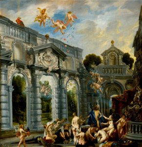 Jacob Jordaens - El amor de Cupido y Psique, 1630