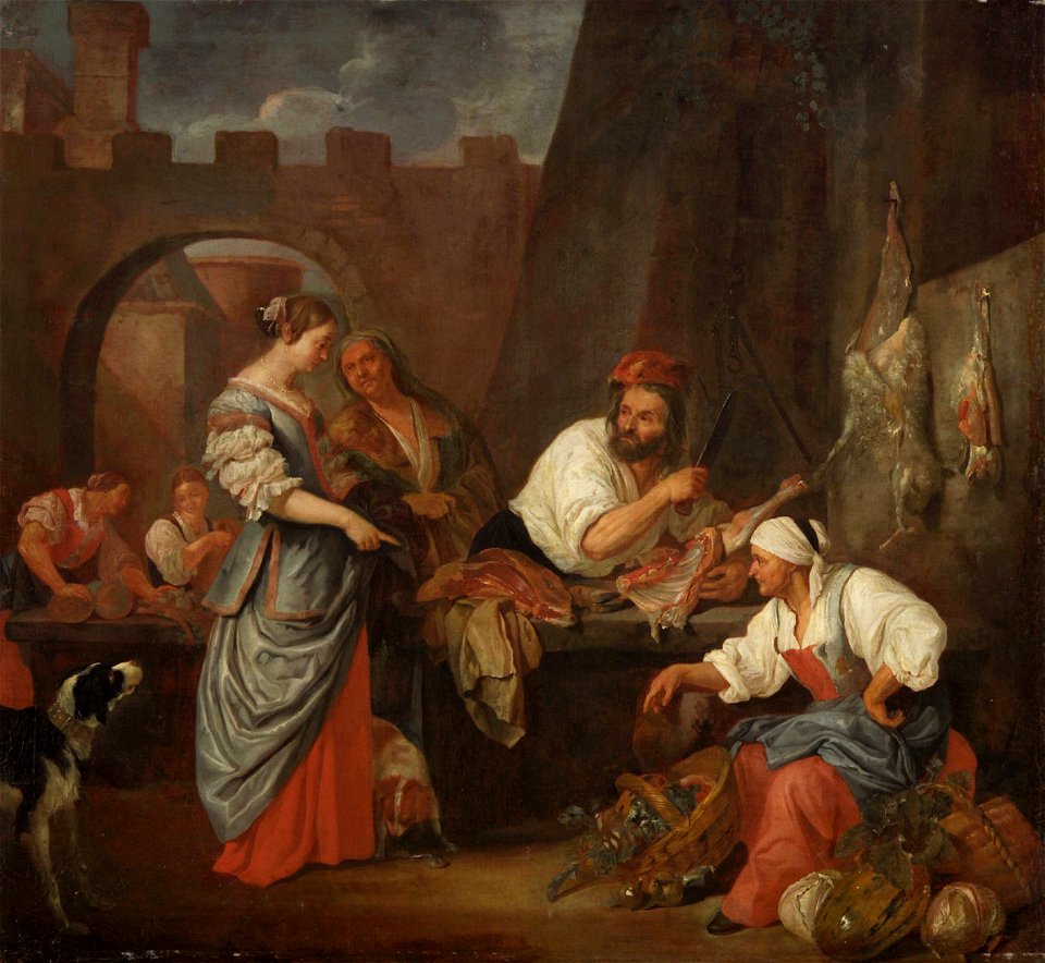 Jacob Toorenvliet - Metzgerladen - GG 1725 - Kunsthistorisches Museum