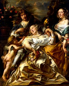 Jacob Jordaens - Portrait of a Family - WGA12019