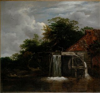 Jacob van Ruisdael - Watermill - NGV