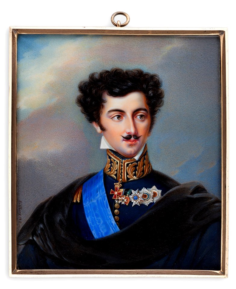 Jacob Axel Gillberg - Oskar I as Crownprince - S 319 - Finnish National Gallery