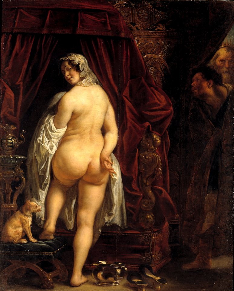 Jacob Jordaens-King Candaules of Lydia Showing his Wife to Gyges