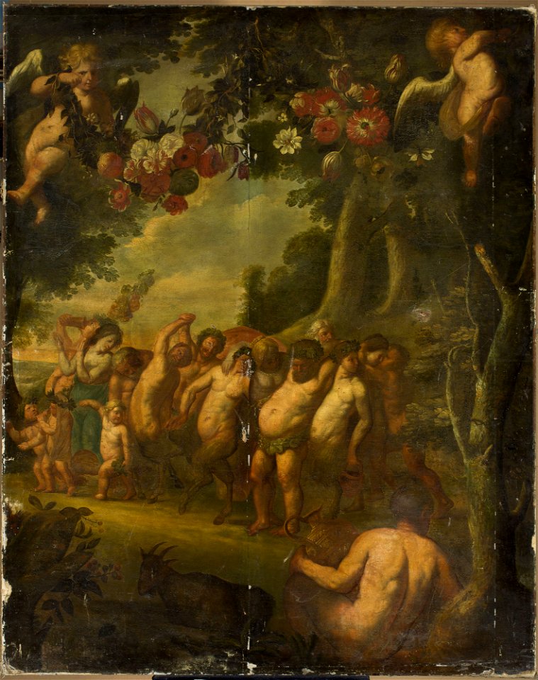 Jacob Jordaens I - Procession of Bacchus - M.Ob.2582 MNW - National Museum in Warsaw