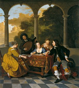Jacob van loo-grupo de musicos