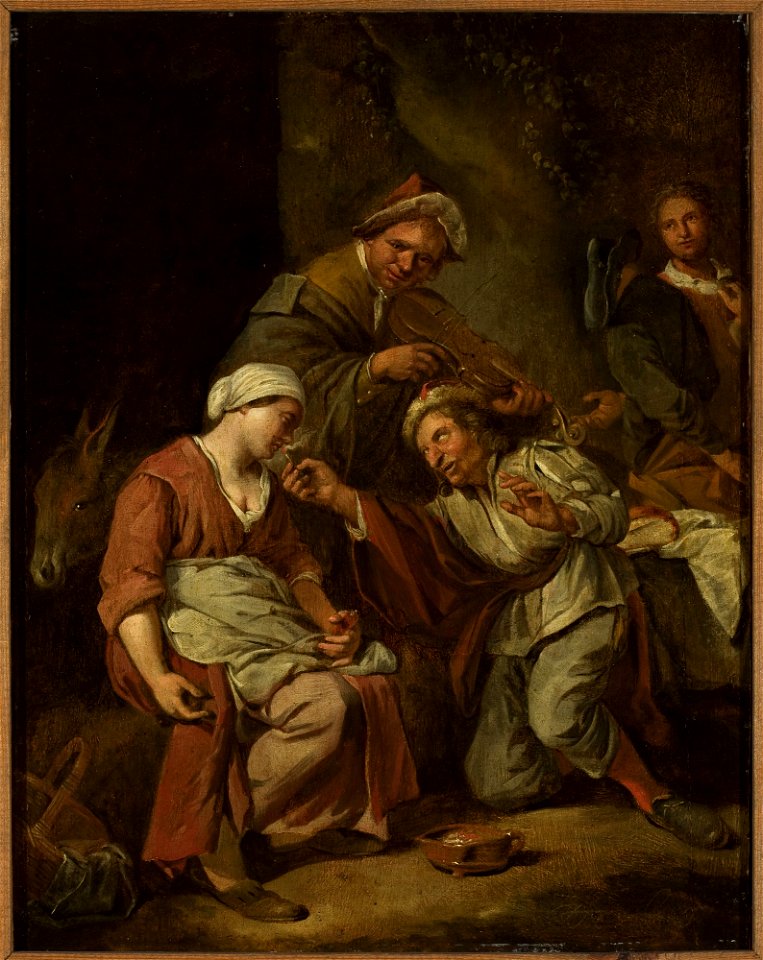 Jacob Toorenvliet - Five senses - M.Ob.1806 MNW - National Museum in Warsaw
