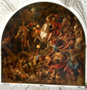 Jacob Jordaens the elder - A Roman Camp under Attack by Night - Google Art Project