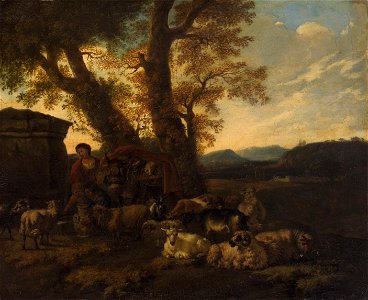 Jacob van der Does - Campagna-Landschaft - GG 622 - Kunsthistorisches Museum