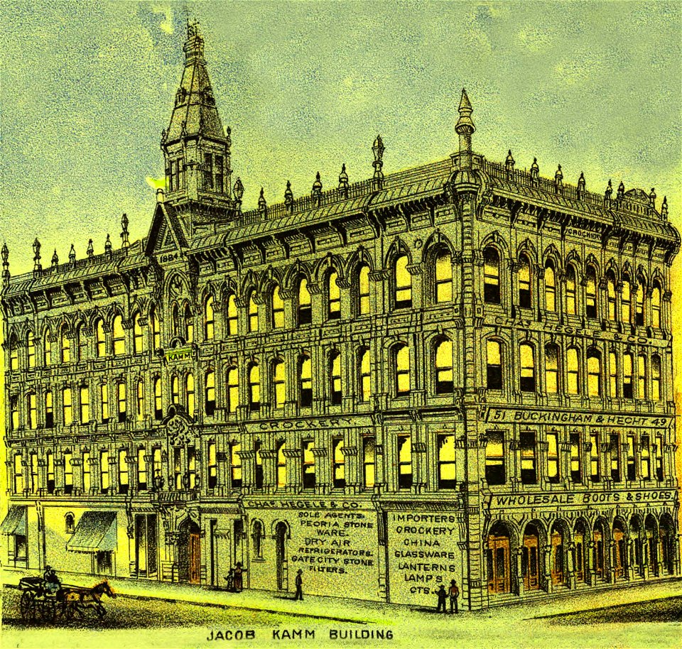 Jacob Kamm Building (Clohessy and Strengele, 1890)