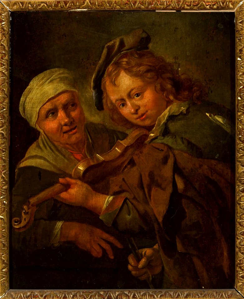Jacob Toorenvliet - Fiddler - M.Ob.1675 MNW - National Museum in Warsaw