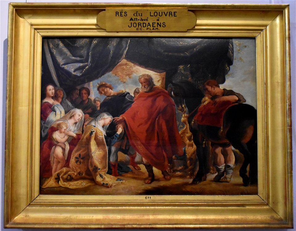 Jacob Jordaens - Famille de Darius devant Alexandre 01