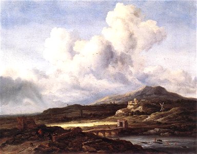 Jacob Isaacksz. van Ruisdael - The Ray of Sunlight - WGA20491