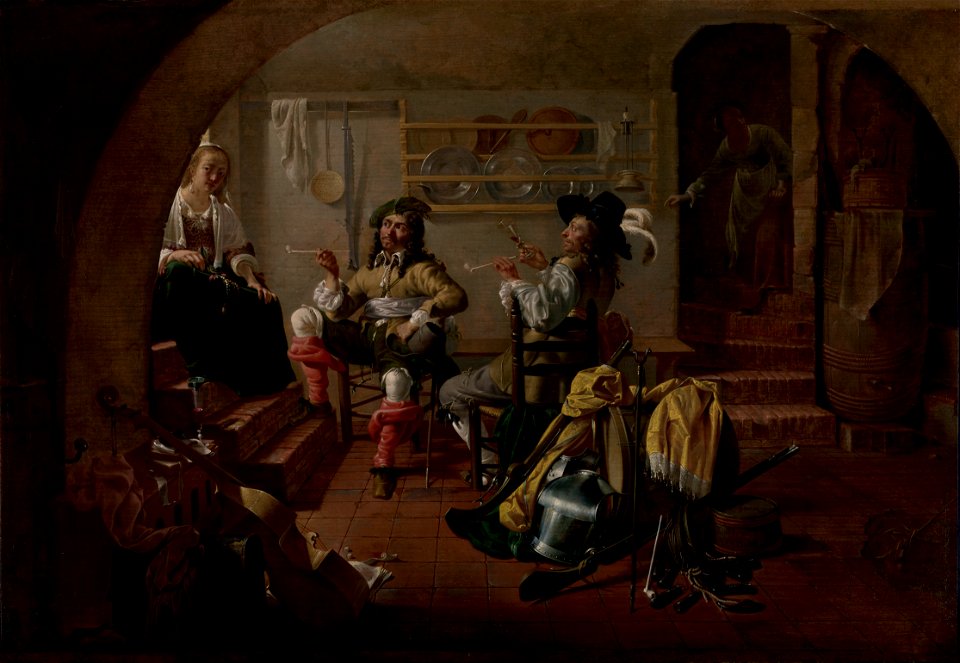 Jacob Duck - Interior with Soldiers and Women - 70.PB.19 - J. Paul Getty Museum