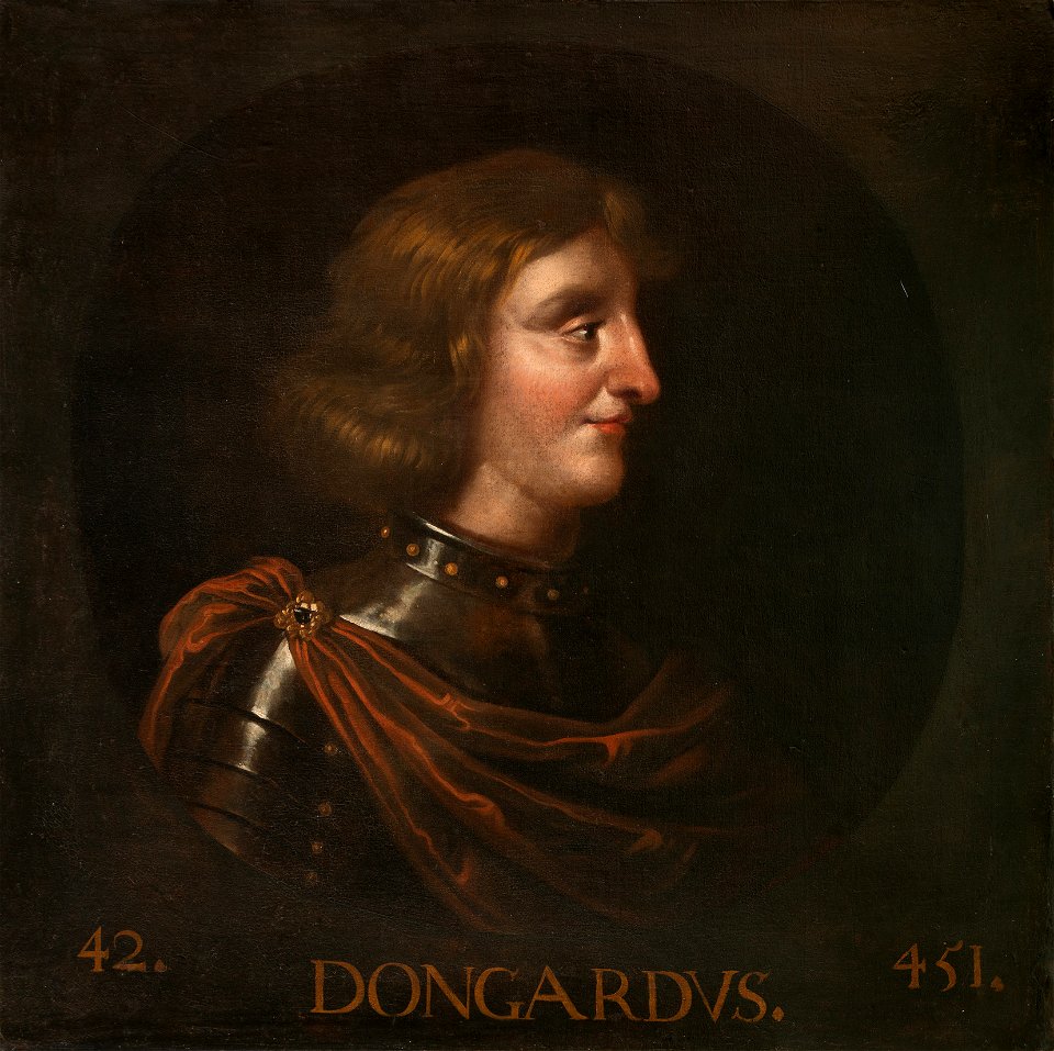 Jacob Jacobsz de Wet II (Haarlem 1641-2 - Amsterdam 1697) - Dongardus, King of Scotland (452-7) - RCIN 403319 - Royal Collection