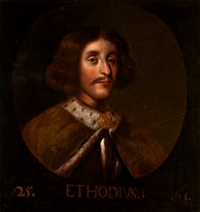 Jacob Jacobsz de Wet II (Haarlem 1641-2 - Amsterdam 1697) - Ethodius I, King of Scotland (164-97) - RCIN 403255 - Royal Collection