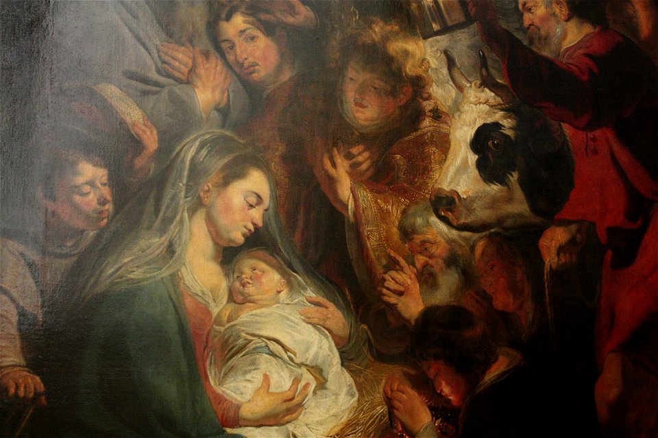 Jacob Jordaens - Adoration des bergers