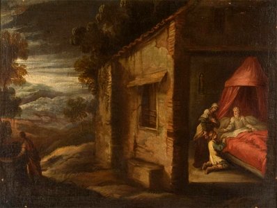 Jacob recibiendo la bendición paterna (Museo Cerralbo, Madrid)