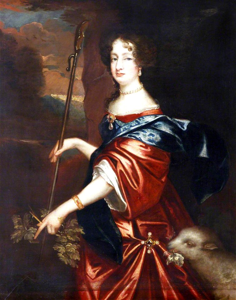 Jacob Huysmans (c.1633-1696) (studio of) - Mary Langham (1652-1653–1690-1691), Countess of Warrington (^) - 884946 - National Trust