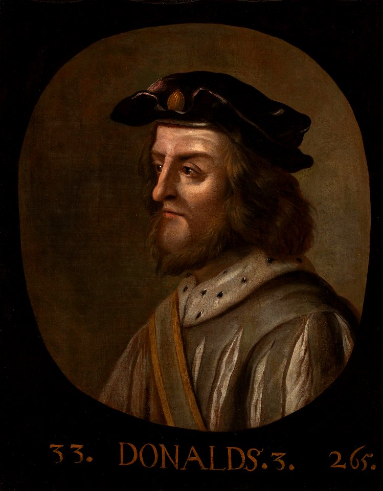 Jacob Jacobsz de Wet II (Haarlem 1641-2 - Amsterdam 1697) - Donald III, King of Scotland (270-82) - RCIN 403256 - Royal Collection
