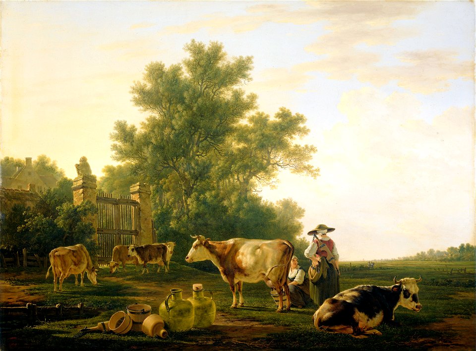 Jacob van Strij - Melktijd
