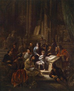 Jacob Willemsz de Wet Der zwölfjährige Jesus im Tempel