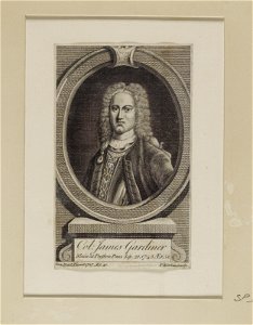 Jacobite broadside - Colonel James Gardiner