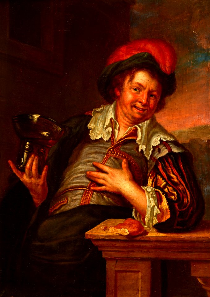 Jacob Toorenvliet - Man with a Cup - MNK XII-A-52 - National Museum Kraków