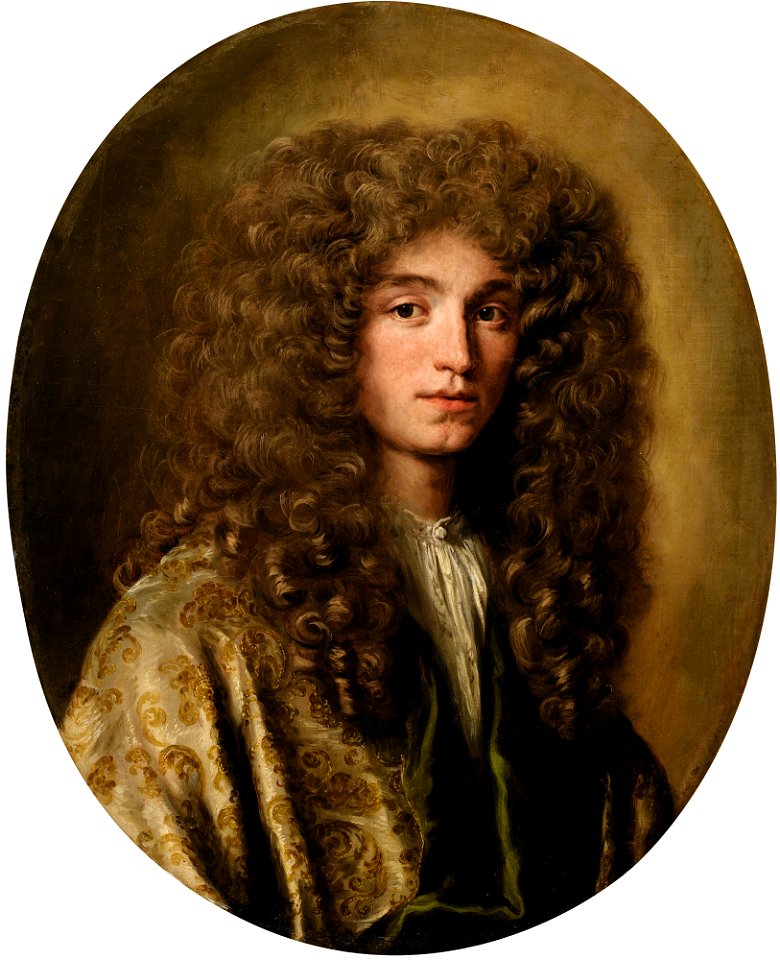 Jacob Ferdinand Voet - Portrait of a Man Wearing a Wig