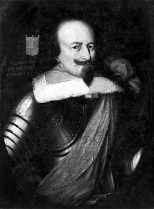 Jacob Heinrich Elbfas - Åke Tott of Sjundby (1598-1640), count, field marshal, married to 1. baroness Sigrid Bielke 2. countess Christina Brahe - NMGrh 1678 - Nationalmuseum