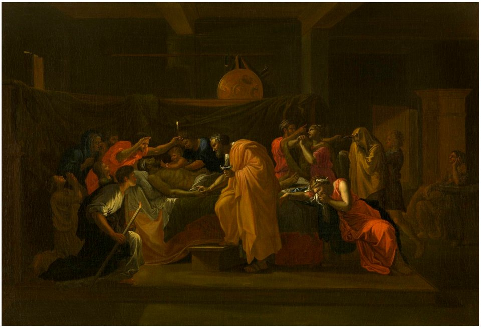 Jacob Herreyns I - Scenes from the Life of Christ - The raising of Lazarus