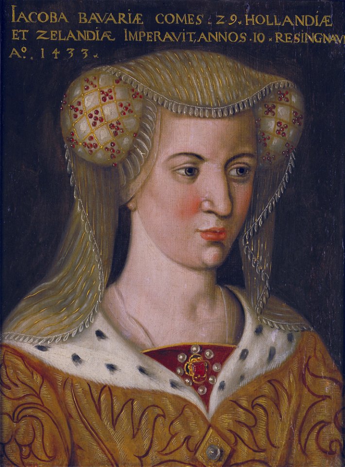 Jacoba van Beieren door Hollandse school ca 1600