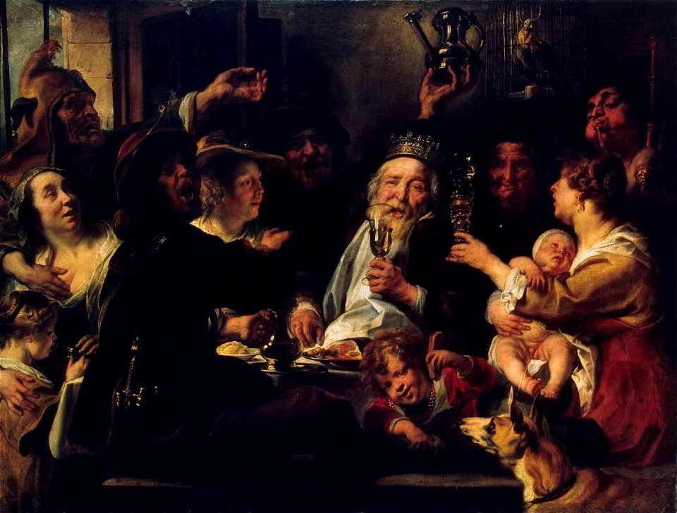 Jacob Jordaens - The Bean King - WGA11982