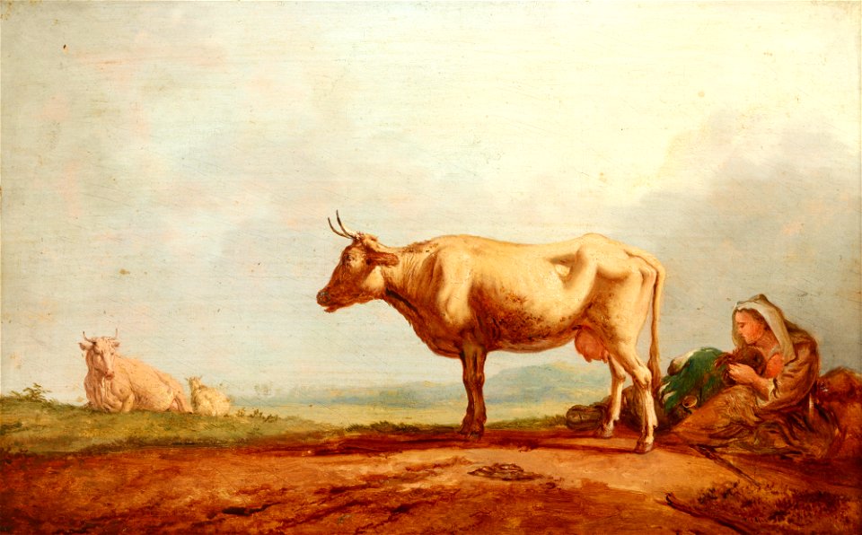 Jacob van Strij - Cows at Pasture - MNK XII-A-304 - National Museum Kraków