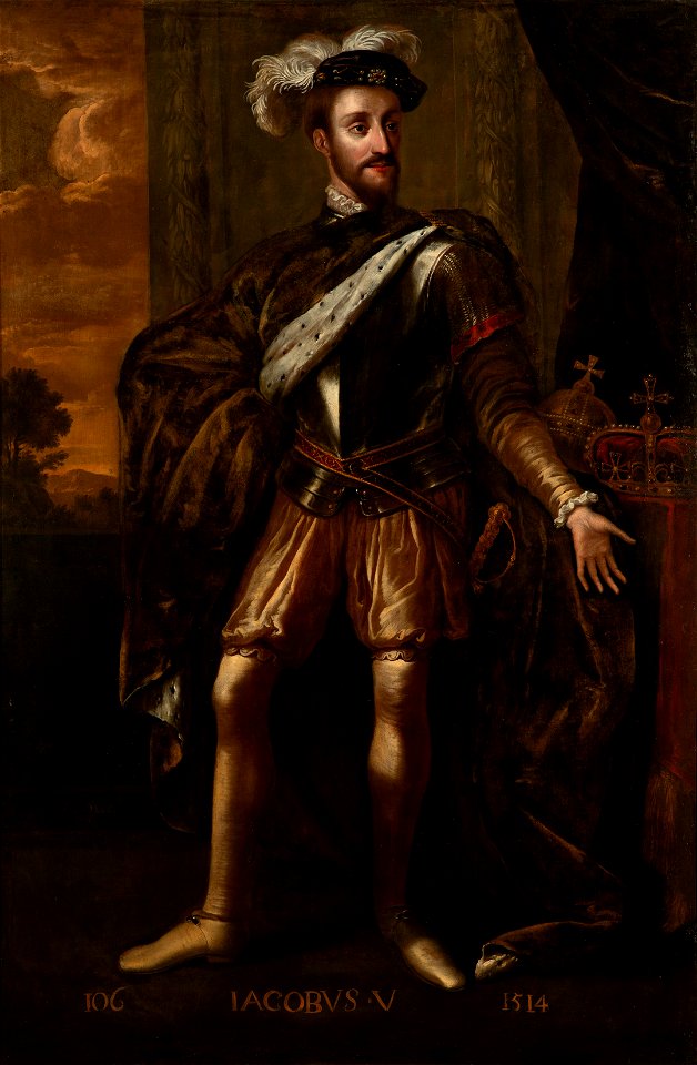Jacob Jacobsz de Wet II (Haarlem 1641-2 - Amsterdam 1697) - James V, King of Scotland (1528-42) - RCIN 403296 - Royal Collection
