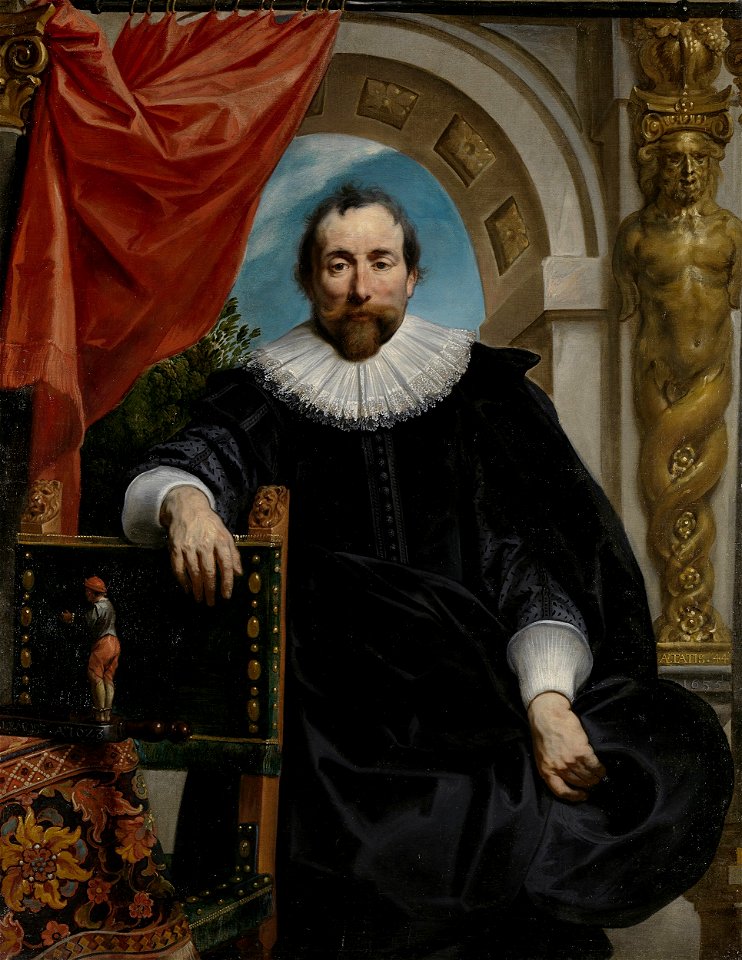 Jacob Jordaens - Portret van Rogier Le Witer