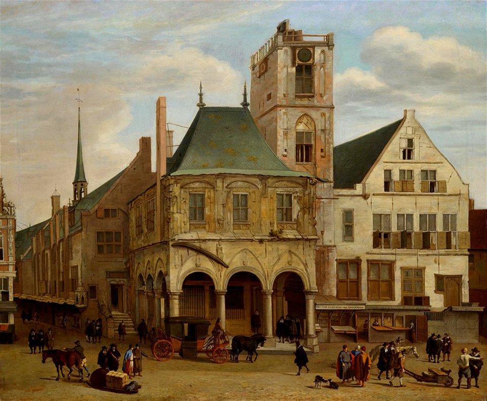 Jacob van der Ulft - oude stadhuis Amsterdam 1653-6