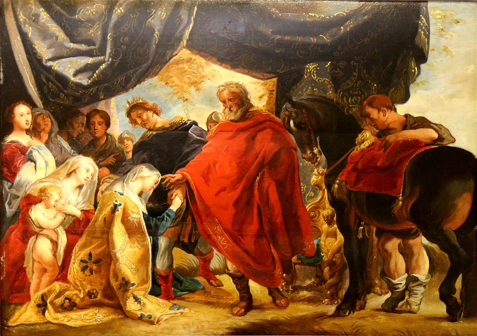 Jacob Jordaens-famille de Darius-Alexandre