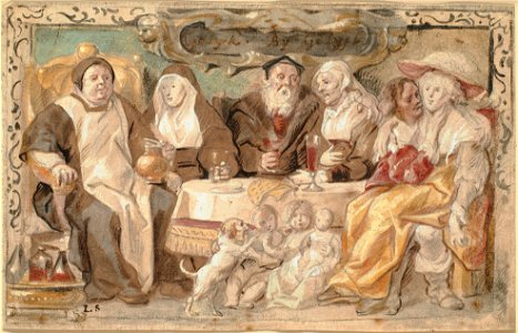 Jacob Jordaens - Like to like - Google Art Project