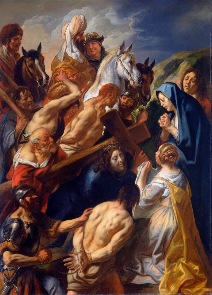 Jacob Jordaens - De kruisdraging