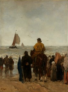 Jacob Maris - Aankomst der boten