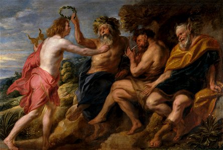 Jacob Jordaens - Apollo as Victor over Pan, 1637