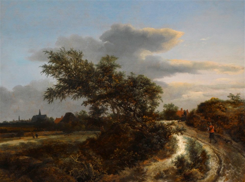 Jacob van Ruisdael - Dune Landscape near Haarlem
