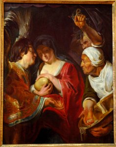 Jacob Jordaens - La tentation de Madeleine