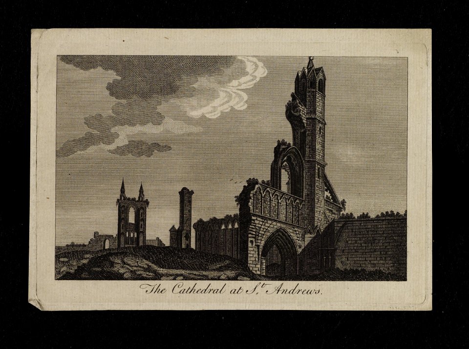 Jacobite broadside - Cathedral at St. Andrews