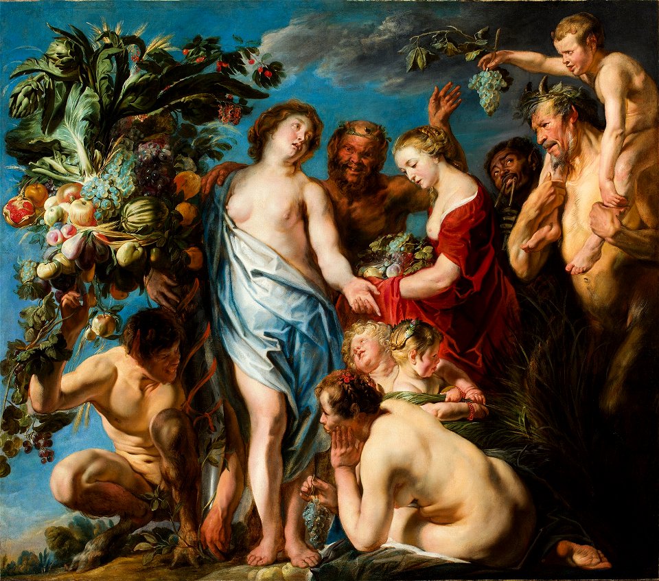 Jacob Jordaens, An Allegory of Fruitfulness, 1620-29