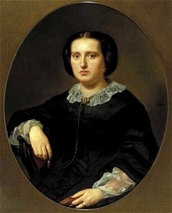 Jacob Spoel - Portret van mevrouw Regeer - 2430 b (MK) - Museum Boijmans Van Beuningen