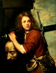 Jacob van Oost (I) - David Bearing the Head of Goliath - WGA16649